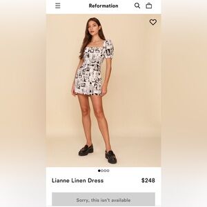 Lianne Linen Dress- like new